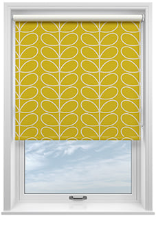 Orla Kiely Jumbo Linear Stem, Sunflower - Twist&Fit Roller Blind